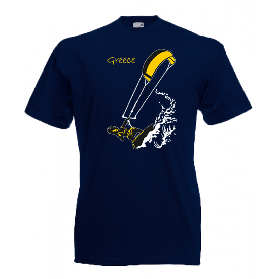 Kite Surf T-shirt με στάμπα 