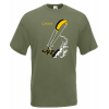 Kite Surf T-shirt με στάμπα 