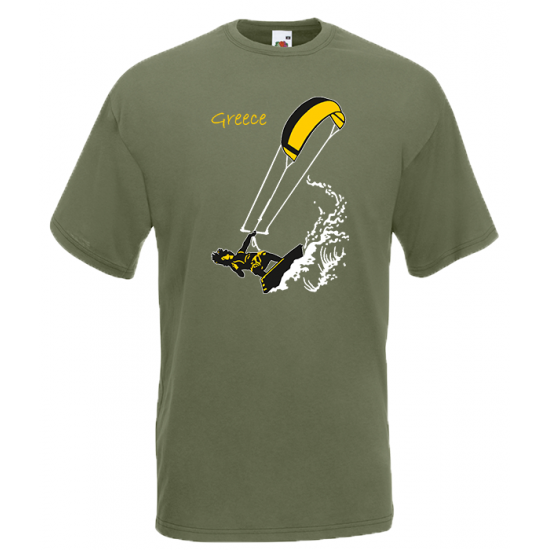 Kite Surf T-shirt με στάμπα 