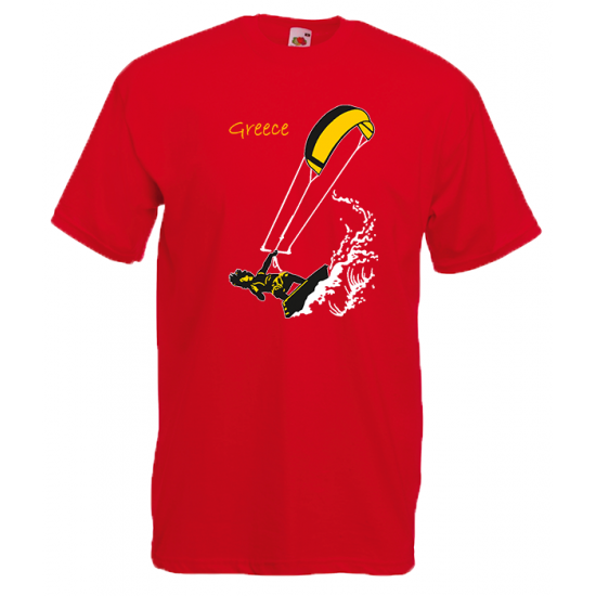 Kite Surf T-shirt με στάμπα 