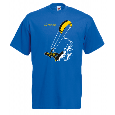 Kite Surf T-shirt με στάμπα 