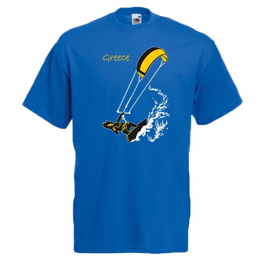 Kite Surf T-shirt με στάμπα 