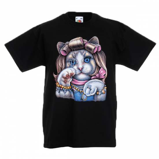 Kitty Doll Kids T-Shirt with print