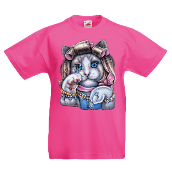 Kitty Doll Kids T-Shirt with print
