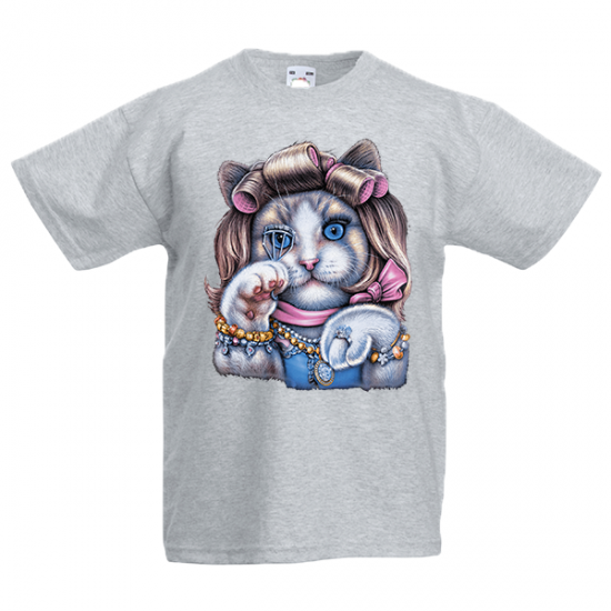 Kitty Doll Kids T-Shirt with print