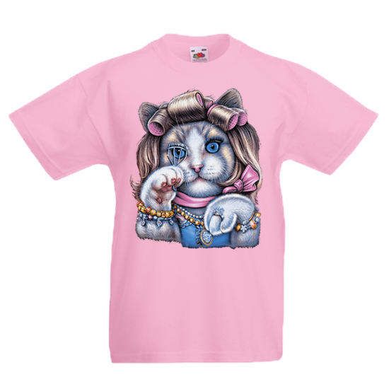 Kitty Doll Kids T-Shirt with print