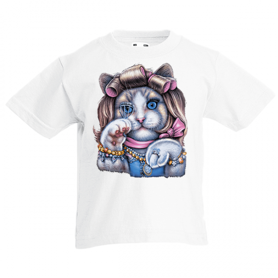 Kitty Doll Kids T-Shirt with print