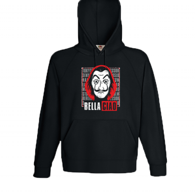 La Casa De Papel Ciao Hooded Sweatshirt  with print