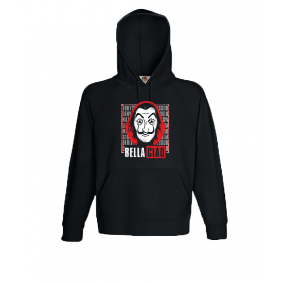 La Casa De Papel Ciao Hooded Sweatshirt  with print