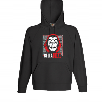 La Casa De Papel Ciao Hooded Sweatshirt  with print