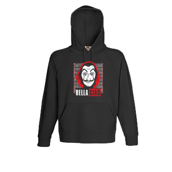 La Casa De Papel Ciao Hooded Sweatshirt  with print