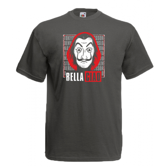 La Casa De Papel Ciao T-Shirt with print