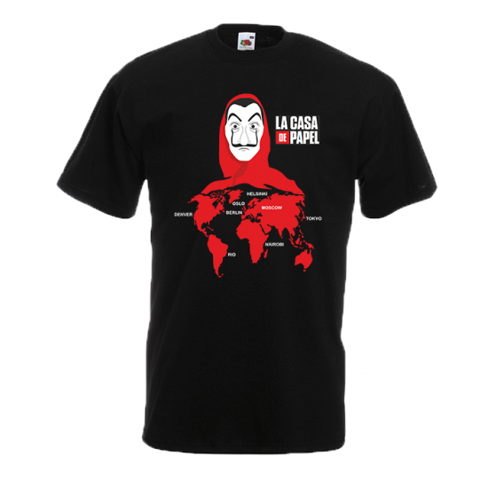 La Casa De Papel Professor T-Shirt with print