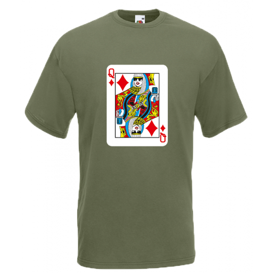 Lady Gaga Queen T-Shirt with print
