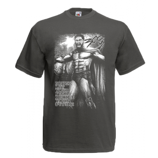 Leonidas 300 T-Shirt με στάμπα