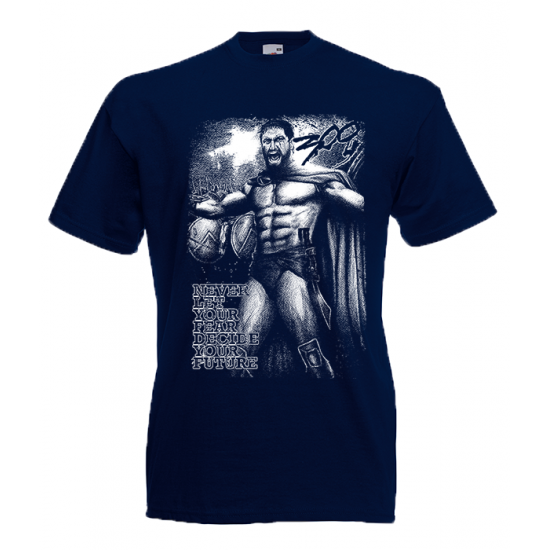 Leonidas 300 T-Shirt με στάμπα