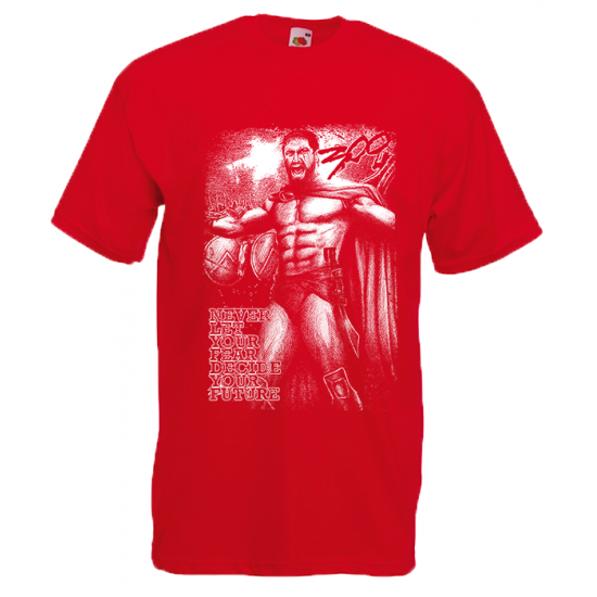 Leonidas 300 T-Shirt με στάμπα