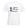 Life Is Great Cats T-Shirt with print