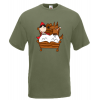 Little Red Riding Hood Bed T-Shirt with print