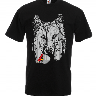 Little Red Riding Hood Woods T-Shirt with print