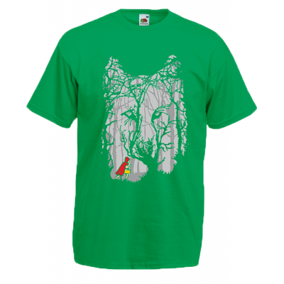 Little Red Riding Hood Woods T-Shirt with print