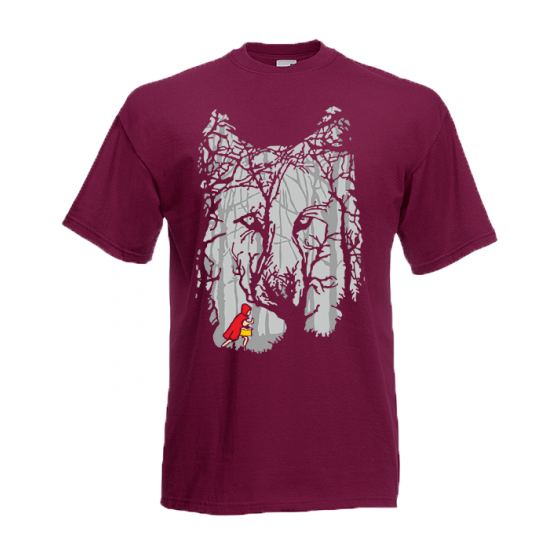 Little Red Riding Hood Woods T-Shirt with print