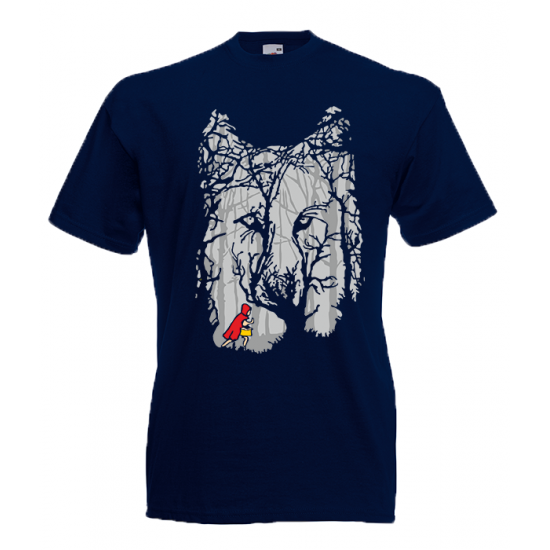 Little Red Riding Hood Woods T-Shirt with print