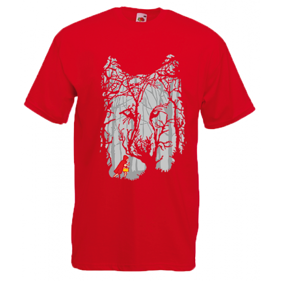 Little Red Riding Hood Woods T-Shirt with print