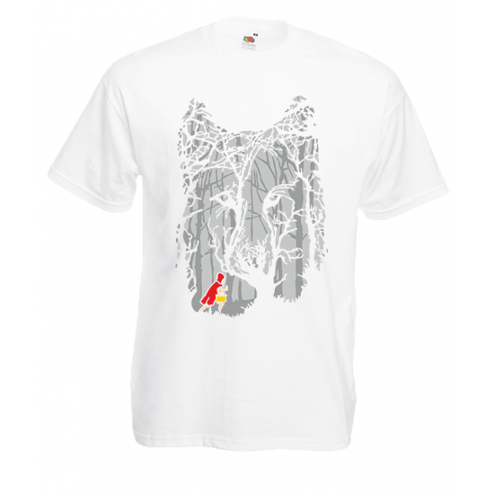 Little Red Riding Hood Woods T-Shirt with print