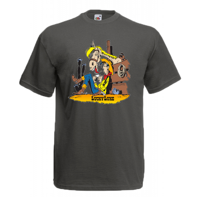 Lucky Luke 2 T-Shirt με στάμπα