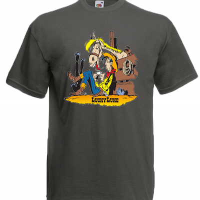 Lucky Luke 2 T-Shirt με στάμπα