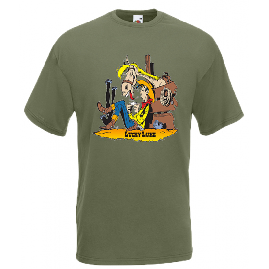 Lucky Luke 2 T-Shirt με στάμπα