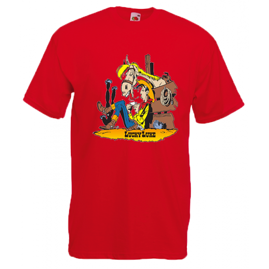 Lucky Luke 2 T-Shirt με στάμπα