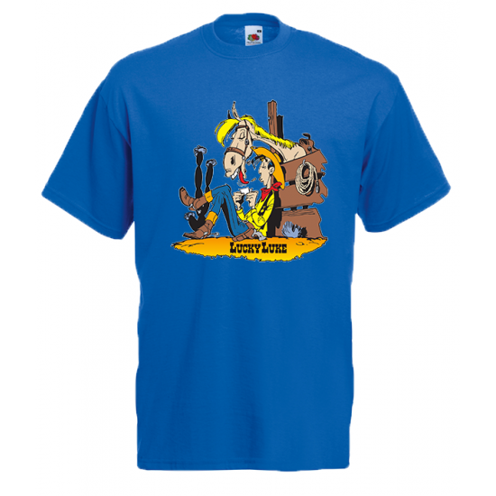 Lucky Luke 2 T-Shirt με στάμπα