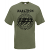 Marathon Circle Big T-Shirt με στάμπα