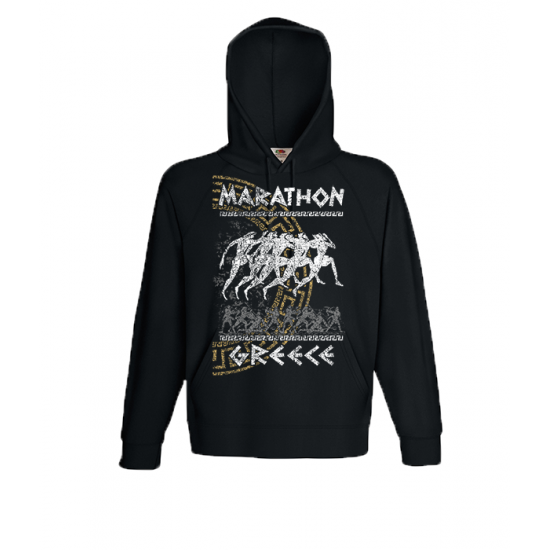 Φούτερ με στάμπα Marathon Gold-A975