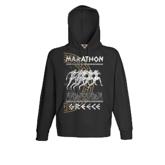 Φούτερ με στάμπα Marathon Gold-A975