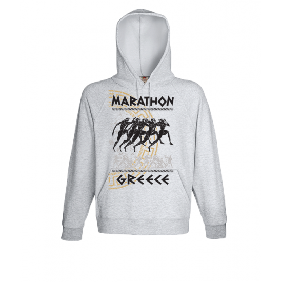 Φούτερ με στάμπα Marathon Gold-A975