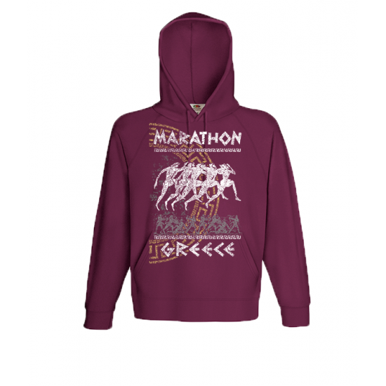 Φούτερ με στάμπα Marathon Gold-A975
