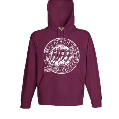 Marathon Small Hooded Sweatshirt with print