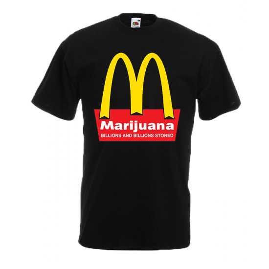Marijuana T-Shirt with print