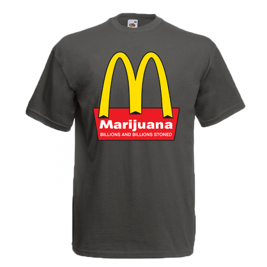 Marijuana T-Shirt with print