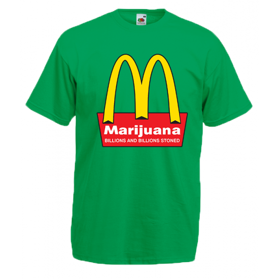 Marijuana T-Shirt with print