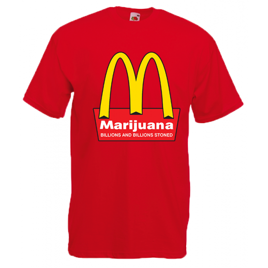 Marijuana T-Shirt with print