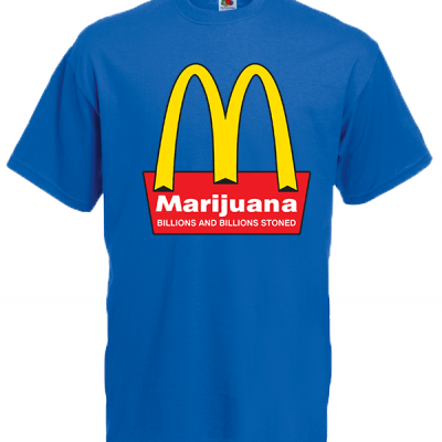 Marijuana T-Shirt with print