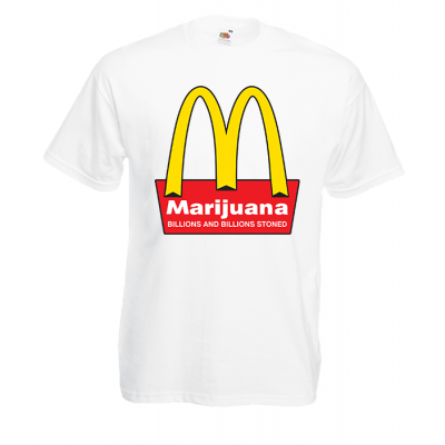 Marijuana T-Shirt with print