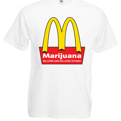 Marijuana T-Shirt with print