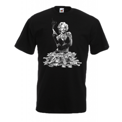 Marilyn Monroe T-shirt με στάμπα 