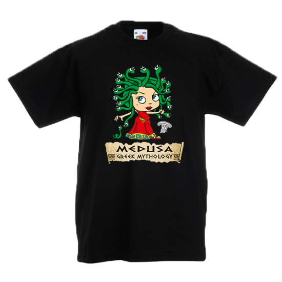 T-Shirt with print Medusa Kids-A5133