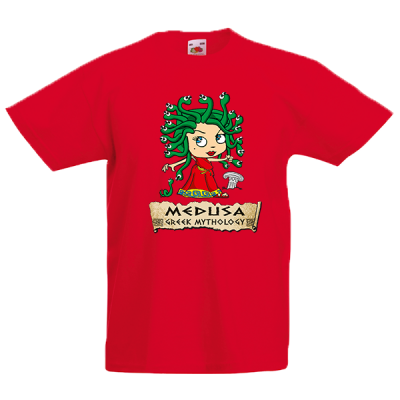 Medusa Kids T-shirt με στάμπα 